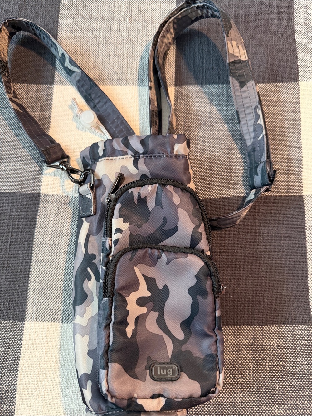 lug Men's Gray Camo Sling Belt Bag